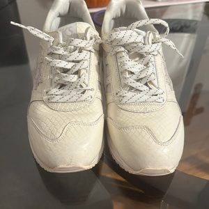 ASICS white sneakers low top size women’s 9